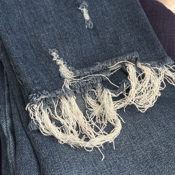 Judith March High Rise straight fit distressed Jeans size 7/27 - Picture 8 of 9